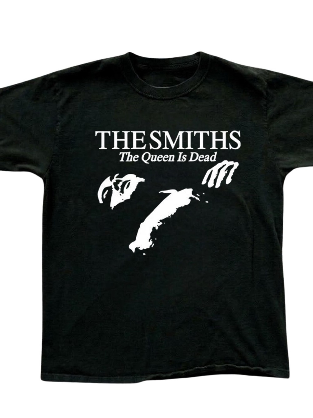 Gildan 'The Queen Is Dead' Black Graphic Tee